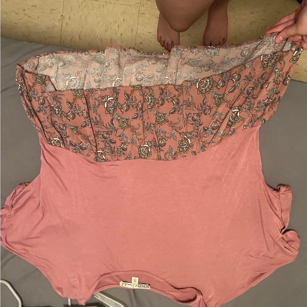 boutique cropped blouse